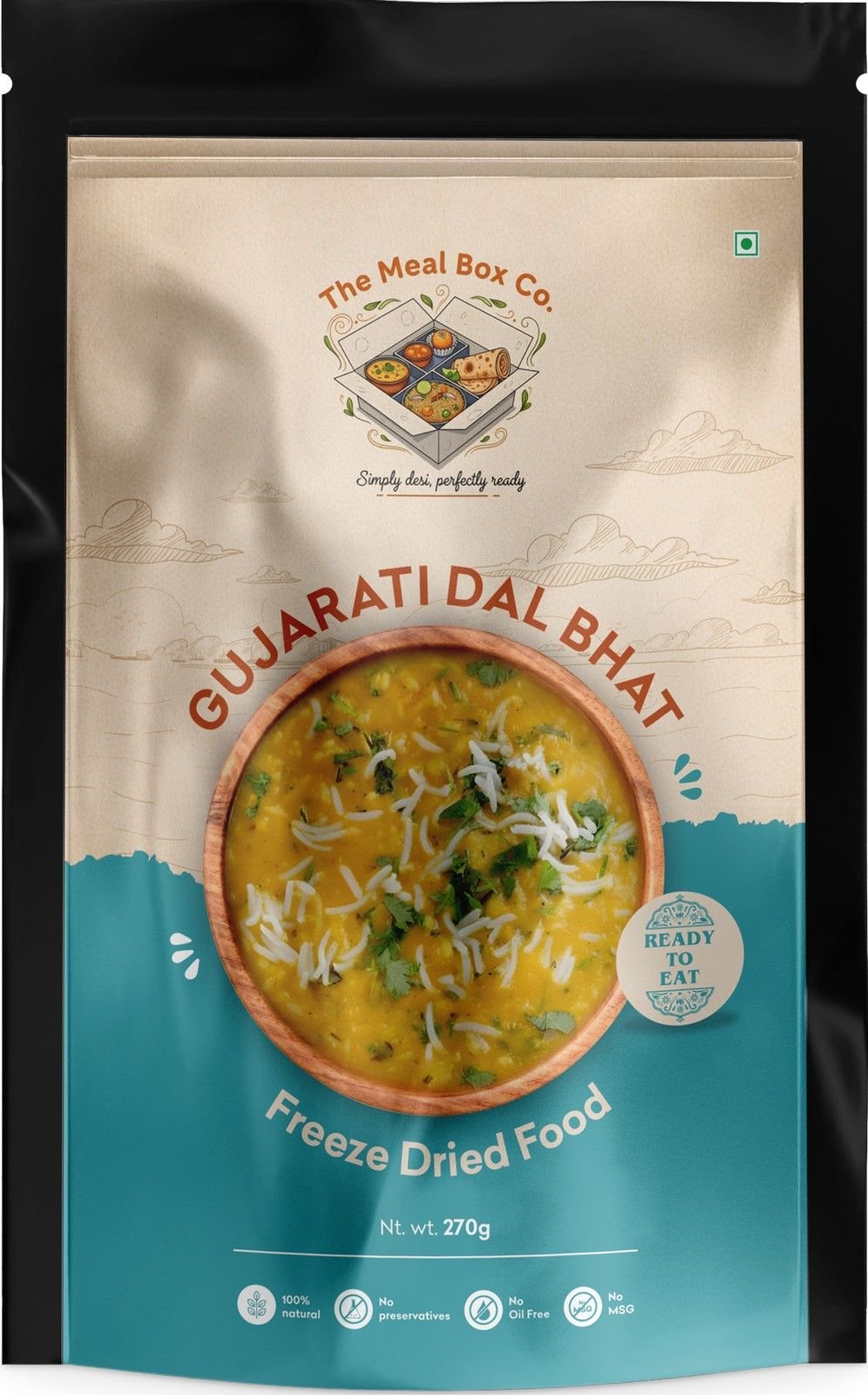 Gujarati Dal - Bhat