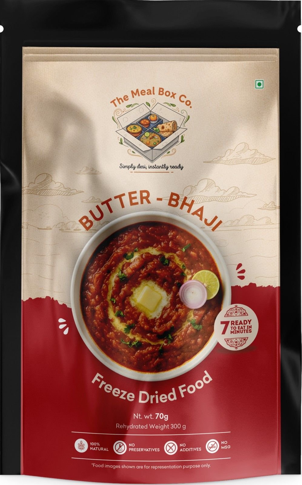 Butter bhaji